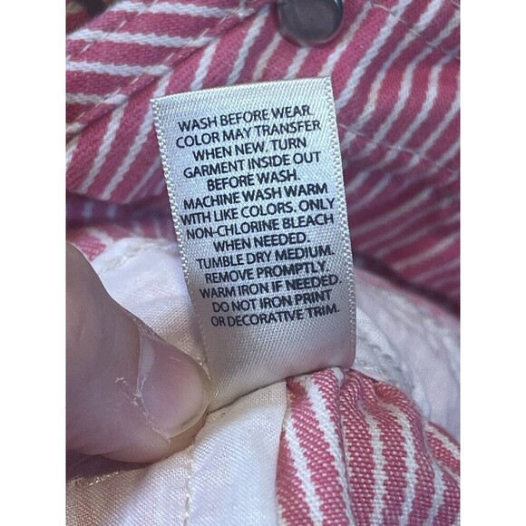 Oshkosh B’Gosh Pink Gingham Check Overalls Jumper Cotton Dress Girls Sz 6 Months - Picture 9 of 10